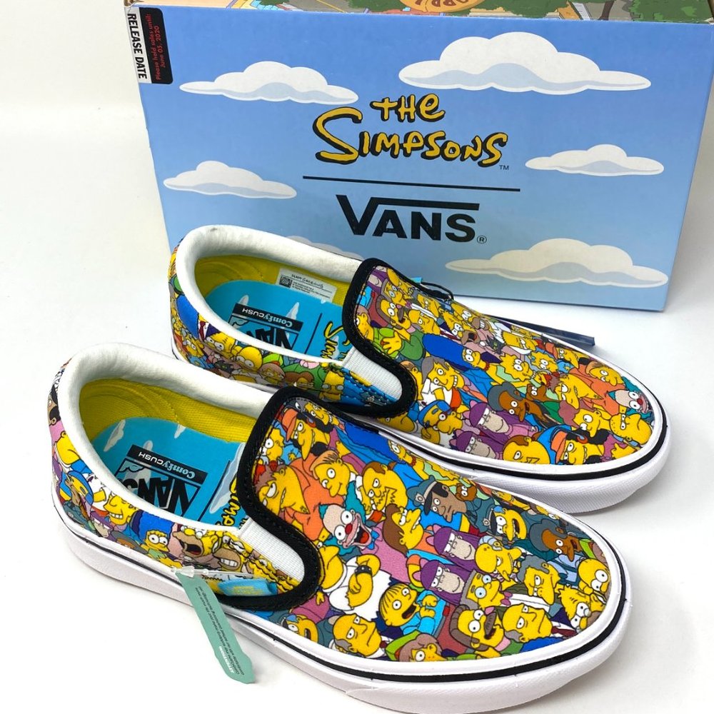 VANS  x The Simpsons Comfycush Slip-On Canvas W - Picture 7 of 13